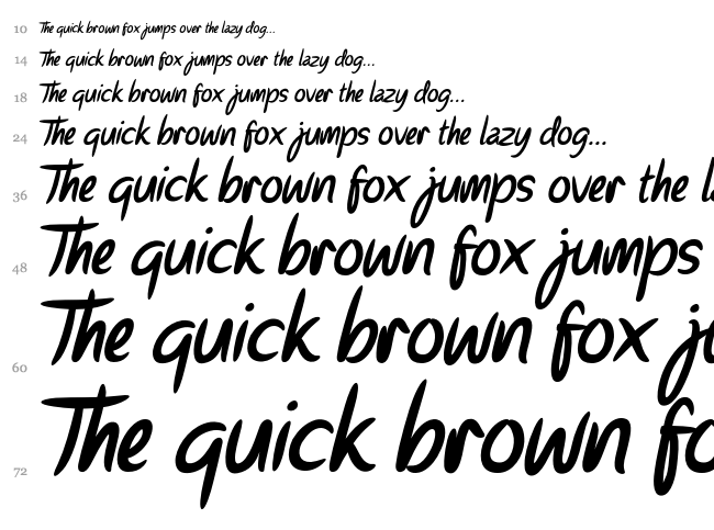 Parisien Night font waterfall